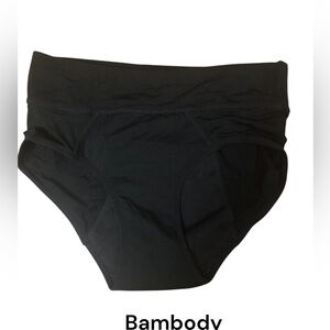 Bambody Period Panties 1 pair Black Size 8